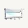 Vintage coat rack circa 1950