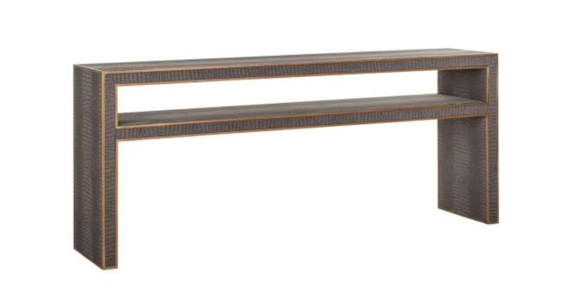 Console classio vegan leather - richmond interiors