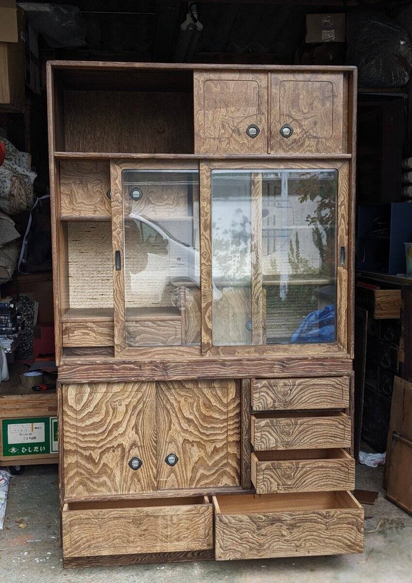Chadansu - vintage tea cabinet Japan 1950