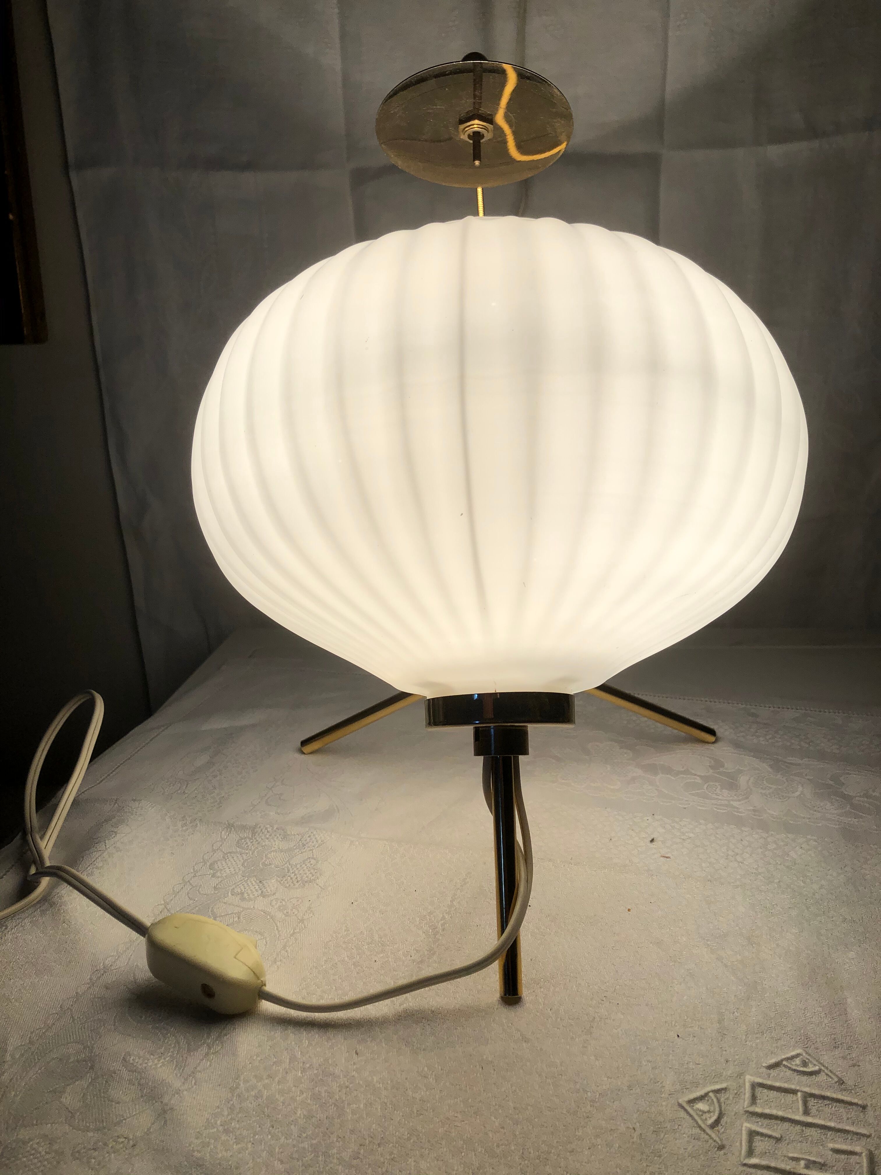 Lampe solaire vintage années 70