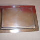 Silver metal tray ercuis art deco