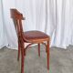 Vintage Bentwood Dining Chair: Thonet Style Fan Backrest, 1970s Irish Pub
