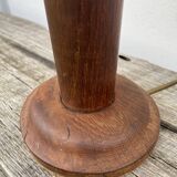 Art Deco solid wood table lamp