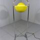 Lampe de sol en pot de fleurs jaune Cosack des années 1960-70.
