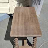 Table basse aérogommé Louis XIII