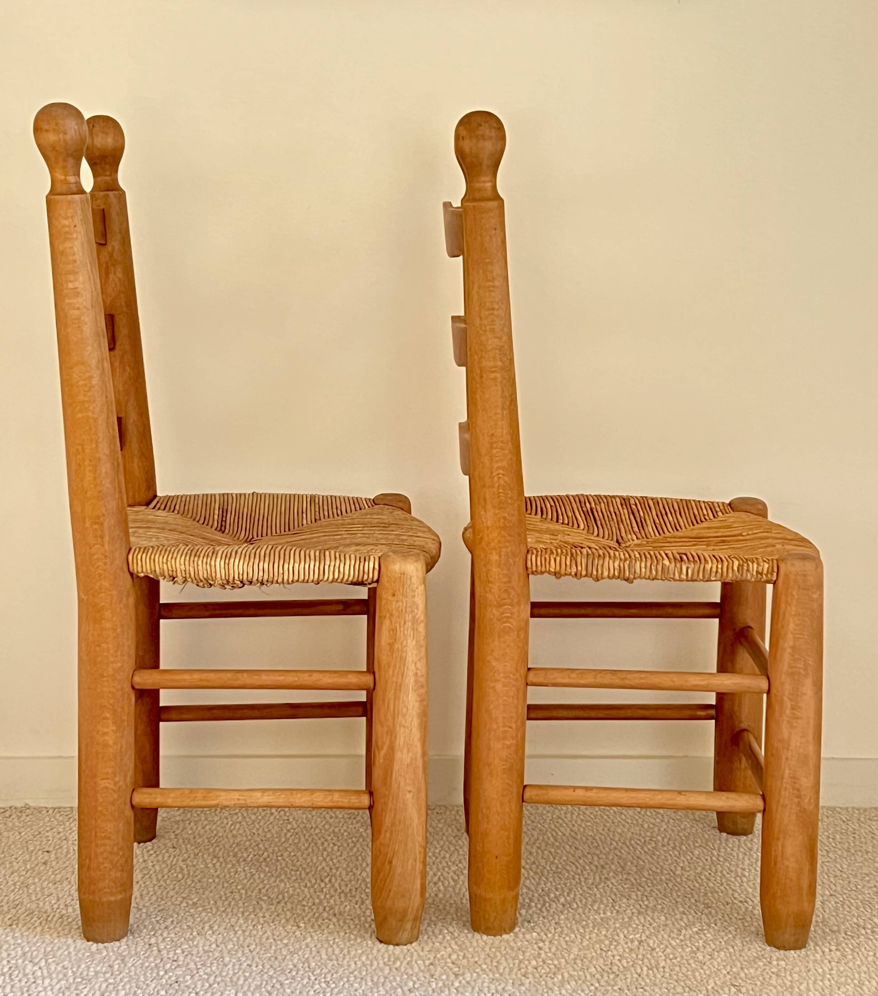 Chaise dans le style de Charles Dudouyt, France années 40