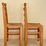 Chaise dans le style de Charles Dudouyt, France années 40