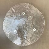 Vintage Swedish cake plate from Kosta Boda, 1970s.