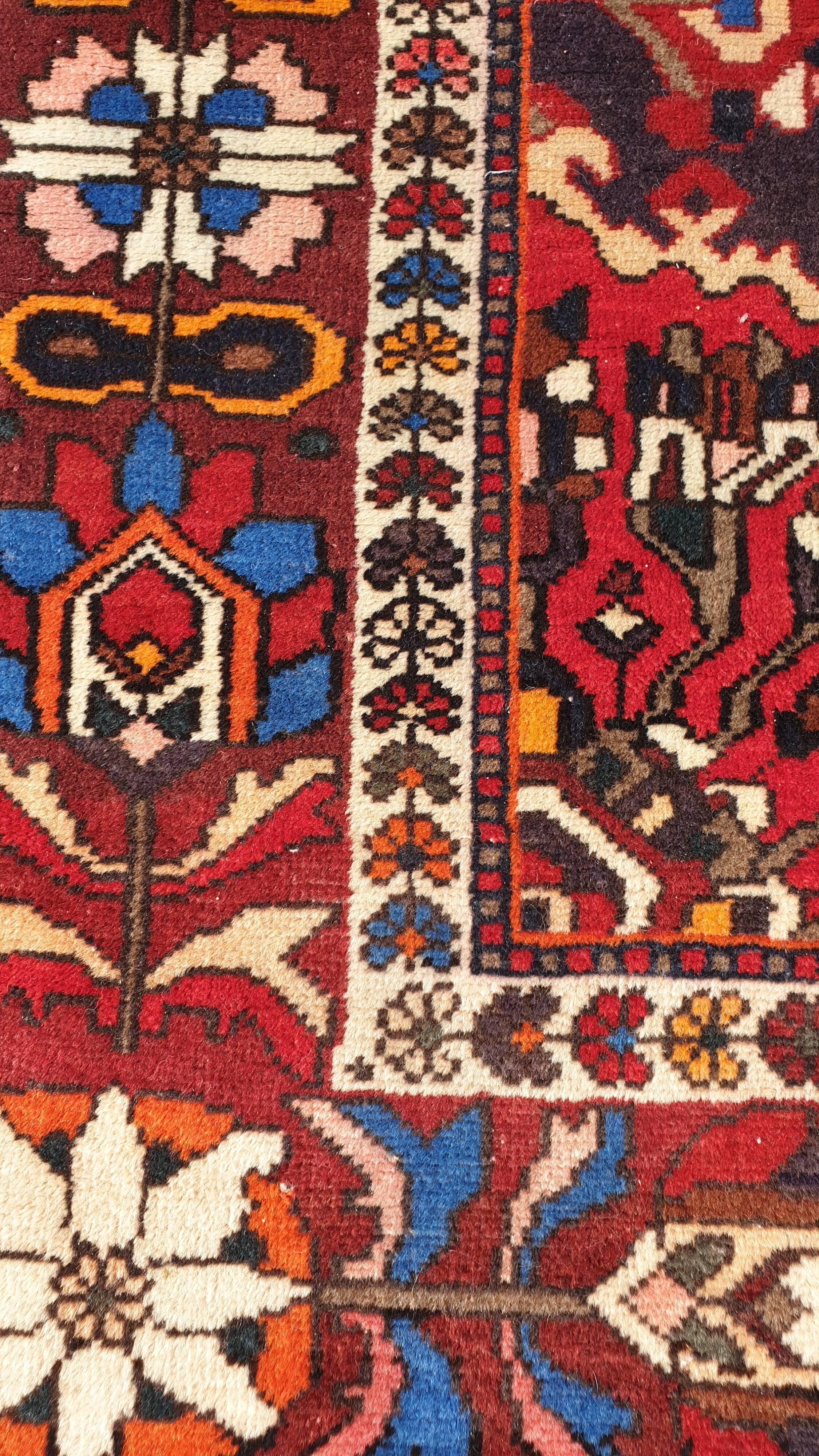 Wool bidjar rugs 202x285cm