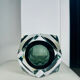 "Vintage Candle Holder" Diamond" Murano F. Poli