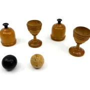 Magic trick vases • Turned boxwood • Napoleon III