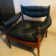 Fauteuil en palissandre par Kristian Vedel