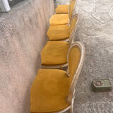Lot of Louis style chairs to repair