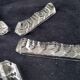 Box of 6 lead crystal knife rests
