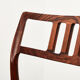 Set de 4 chaises N.O. Moller  modèle 79 en palissandre et cuir pour J.L. Mollers Danemark 1966