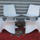 Set of four chairs " Naila " by Christian Adam. Edition Newform