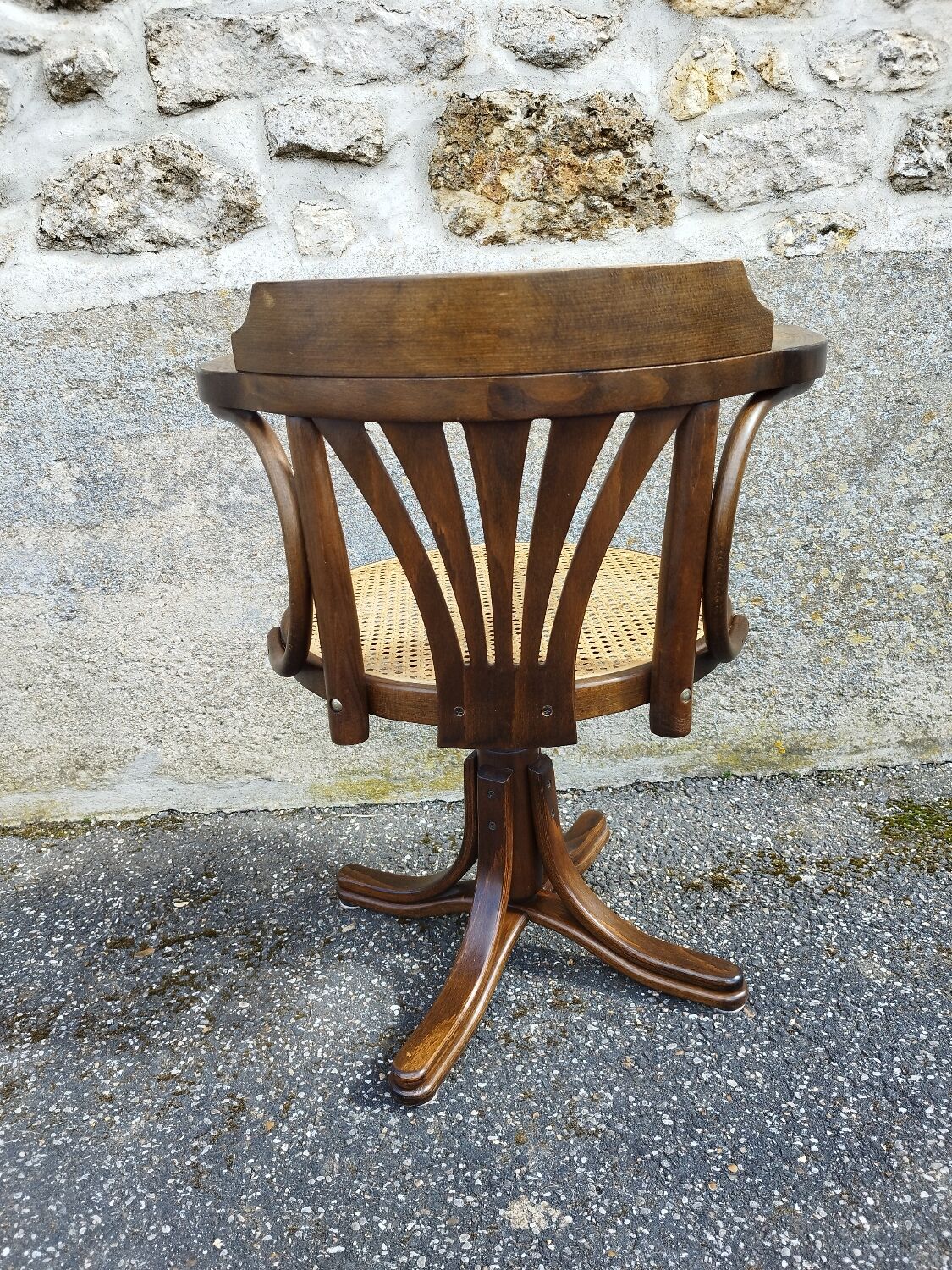 Swivel office chair bentwood and canning