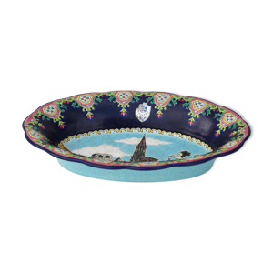 Coupe en émaux de longwy