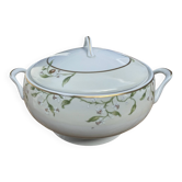 soupière Philippe Deshoulières en porcelaine de Limoges, décor « Orang