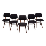 Louis van Teeffelen scissors dinner chairs , wébé, Dutch design