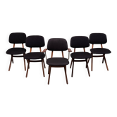 Chaises de dîner Louis van Teeffelen, wébé, design néerlandais