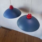 Paire de suspensions vintage Ikea