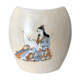 Large porcelain vase with Japanese decoration