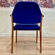 Suite of 4 designer armchairs 1950 "Hartmut Lhomeyer".