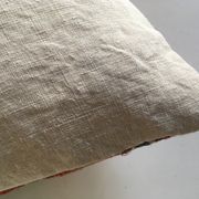 silk tweed cushion and 19th mattress striped raw linen linen