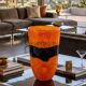 1970s Astonishing Vase By Ca' dei Vetrai in Murano Glass. Made in Italy