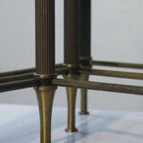 Set de 3 tables gigognes miroir 1950s
