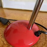 Mathias red metal desk lamp
