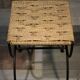 Stool metal & rope 1950