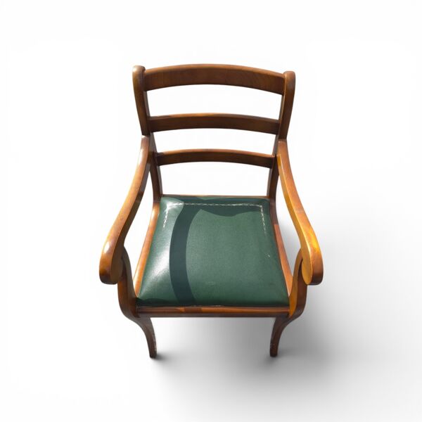 Fauteuil de bureau en merisier massif