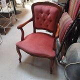 Louis XV style bergère armchair