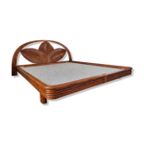 Maugrion rattan bed