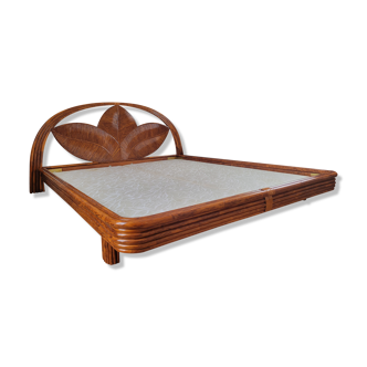 Maugrion rattan bed
