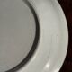 Set of a salad bowl and a vintage brown circular dish D28.