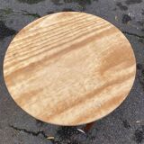 Scandinavian round wooden kitchen table 72cm