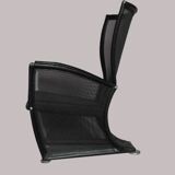 Vintage Leather Armchair by Paolo Nava, Italy, 1970s