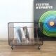 Coffee table / Hi-fi vinyl unit Michel Dumas