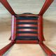 Set of 4 Carlo Bartoli chairs – Manufacturer Matteo Grassi – Coral model