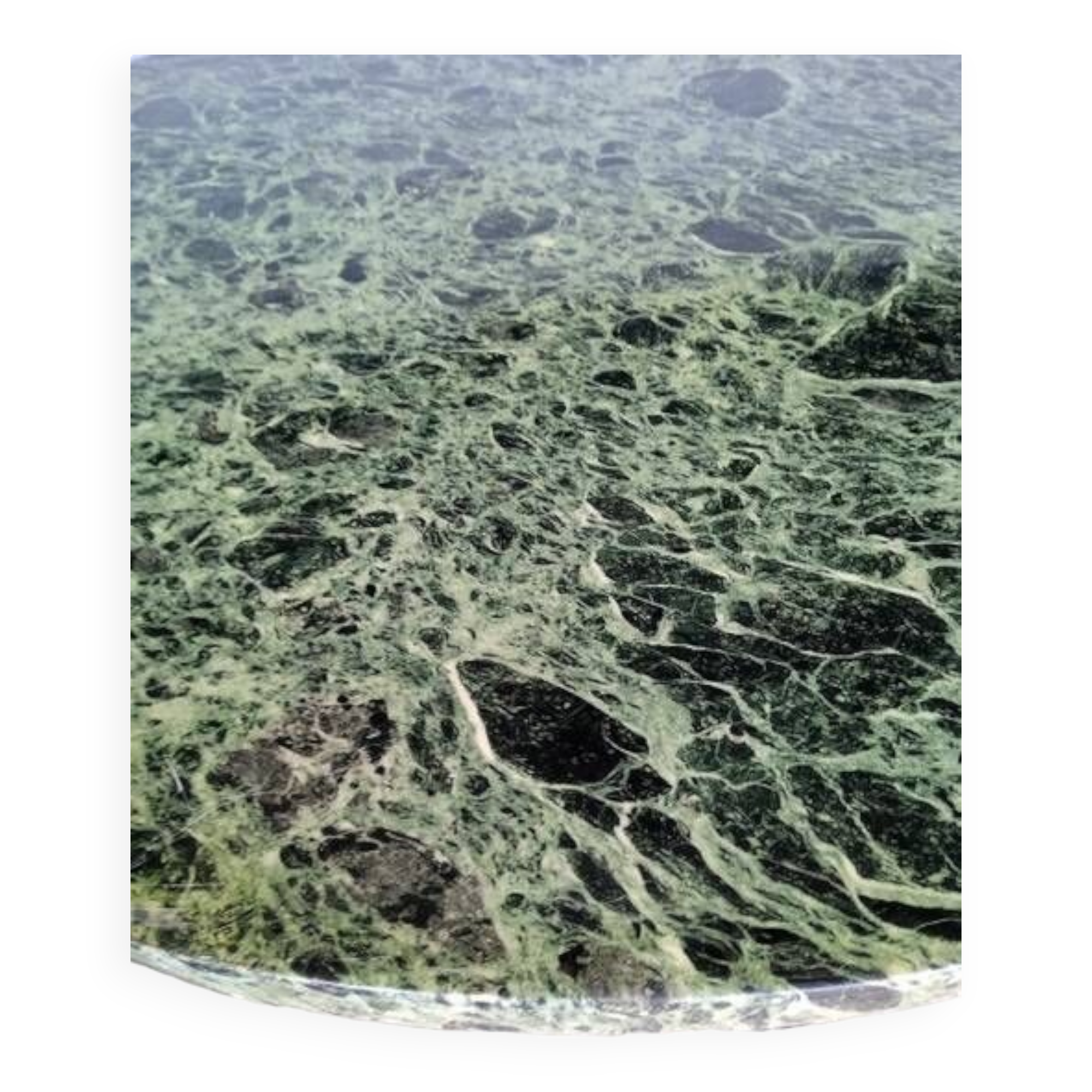 80cm marble bistro table / pedestal table