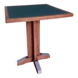 Art Deco game table pedestal table