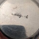 Art Deco tea service in pewter