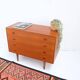 Commode vintage rétro années 60-70 HG Møbler en teck, style années 60-70.