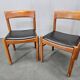 2 chaises Bramin, Danemark années 1960