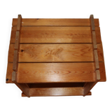 Pine bedside table