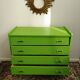 Vintage green dresser