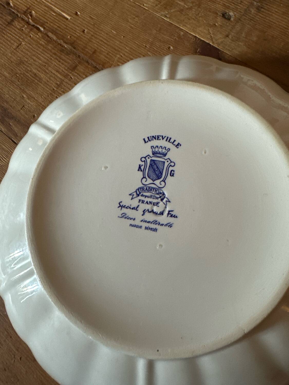 Lunéville salad bowl